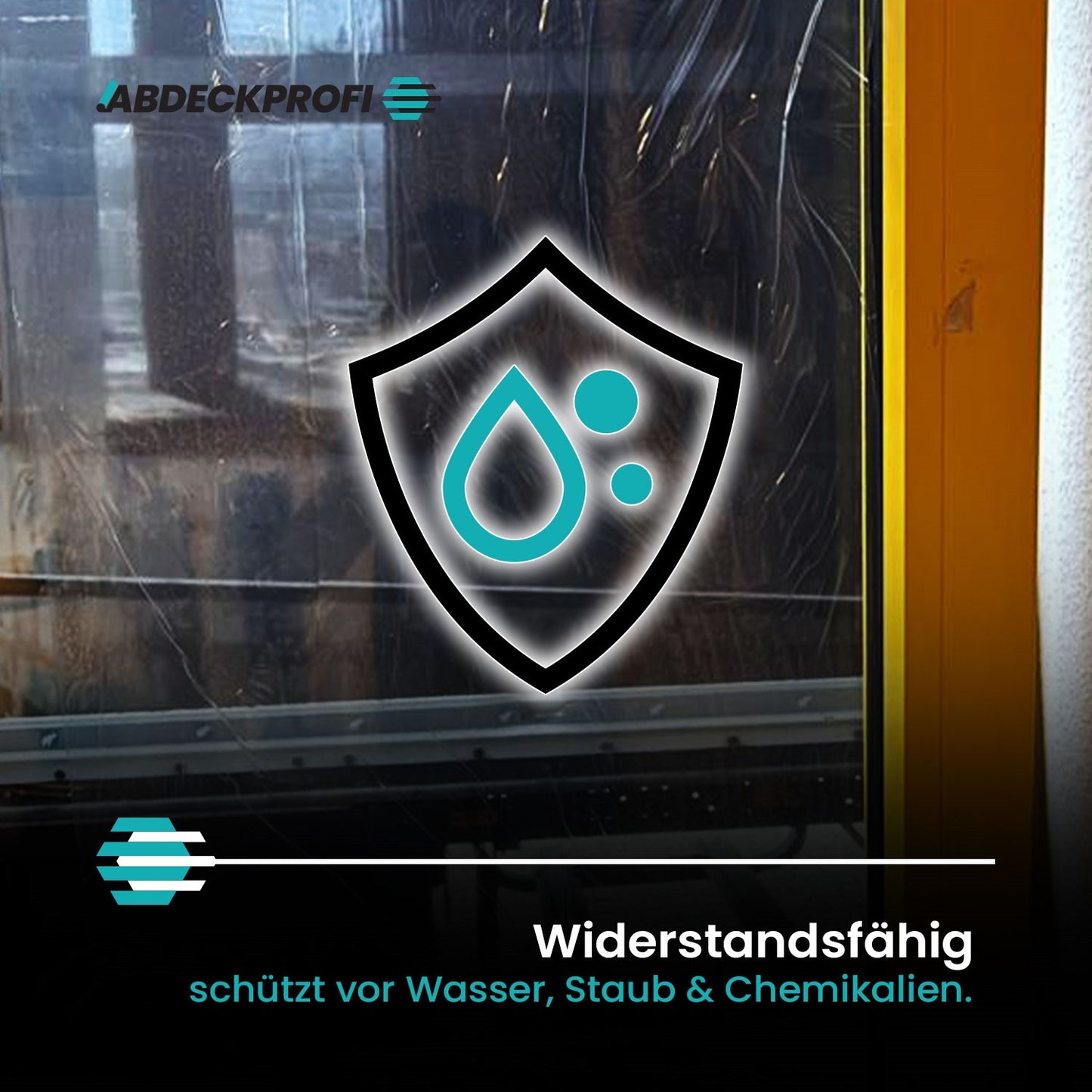 A&P Glass Protect Selbstklebende Schutzfolie Transparent 0,50cm x 100m – 50m²