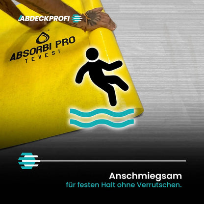 ABSORBI PRO TEVESI® 1x20m – 150 g/m² Palettenabnahme Abdeckprofi