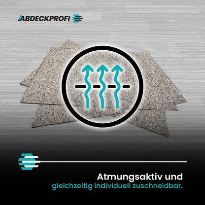 A&P HAMMERHART Malervlies  Hammerfest Extra 5 Stück (4,8qm) 1200 g/m² 120x80 cm