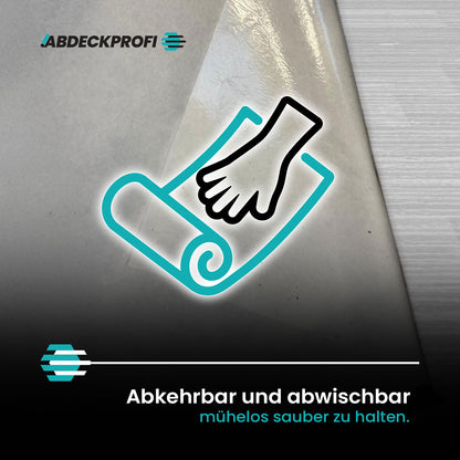 Abdeckvlies Folienseite klebend – 130 g/m²