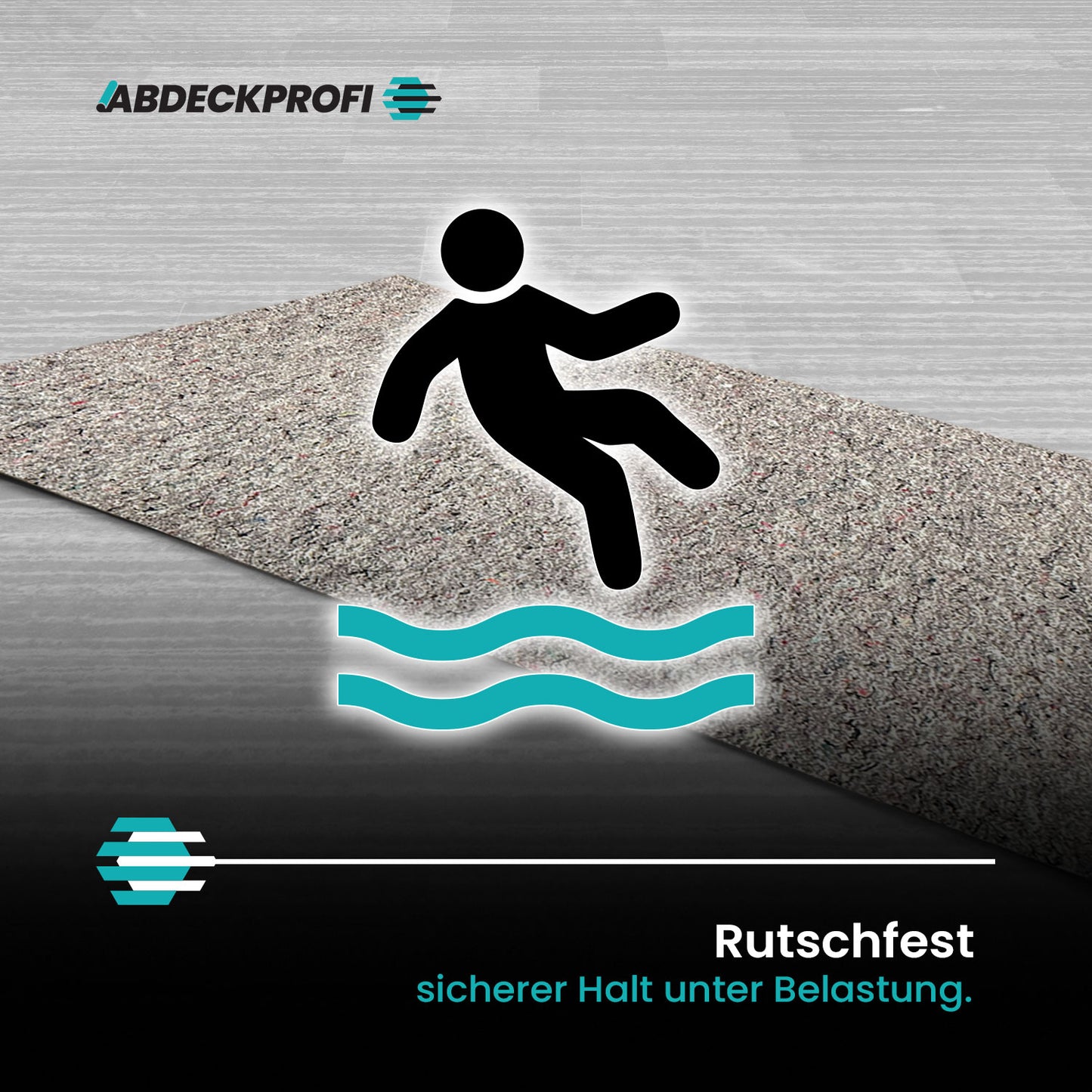 A&P HAMMERHART Malervlies  Hammerfest Extra 5 Stück (4,8qm) 1200 g/m² 120x80 cm