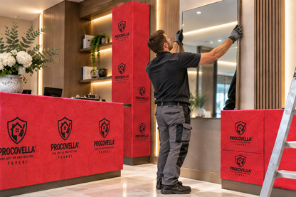 PROCOVELLA® – Multifunktionales Schutzvlies mit selbsthaftendem Klebeband Abdeckprofi