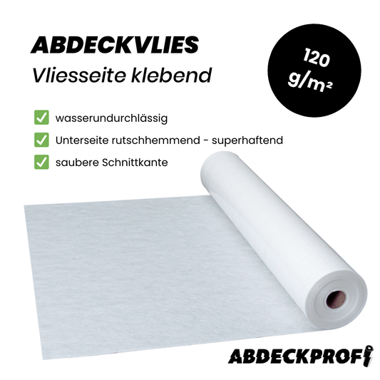Abdeckvlies selbstklebend  – 120 g/m²
