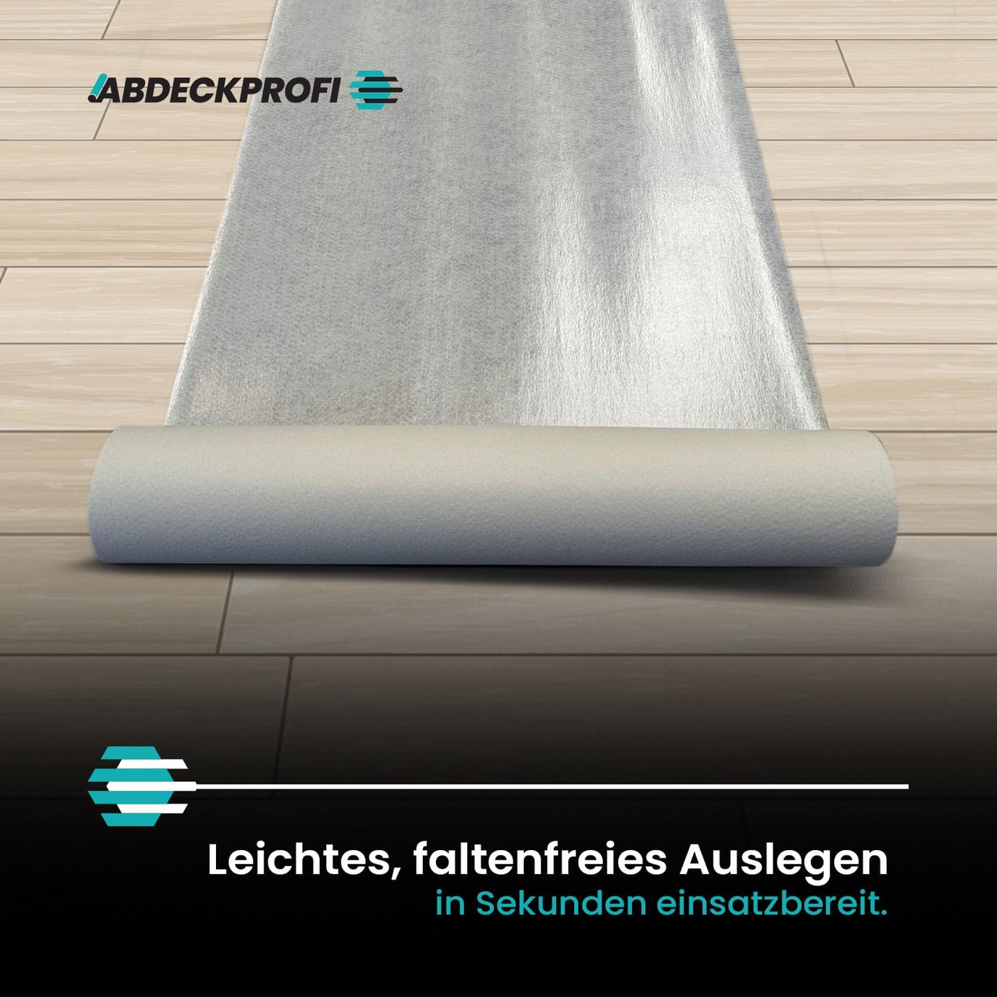 Abdeckvlies selbstklebend  – 160 g/m² Palettenabnahme