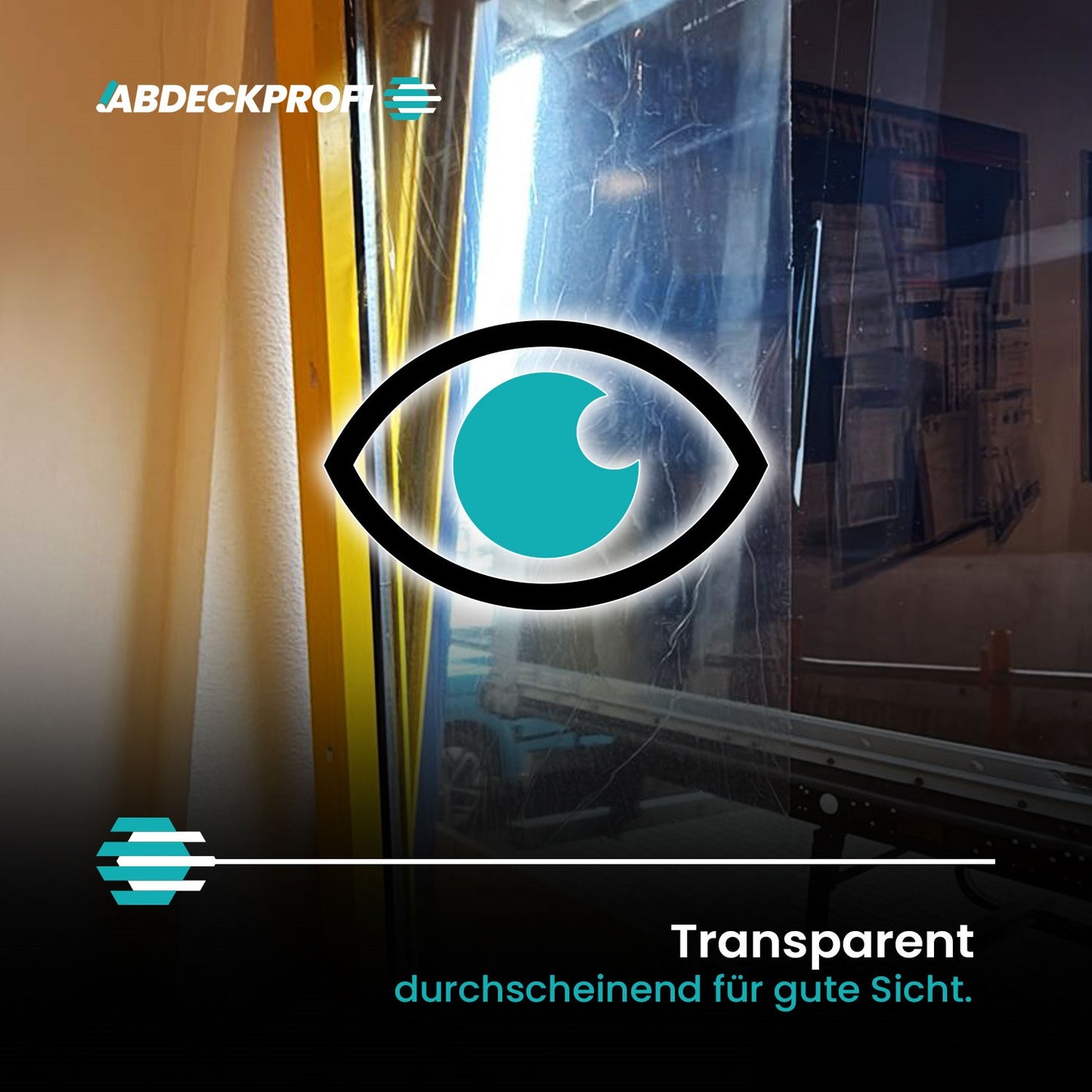 A&P Glass Protect Selbstklebende Schutzfolie  Transparent 0,50cm x 100m – 50m²
