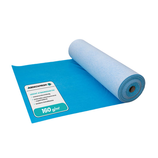 Abdeckvlies selbstklebend Leicht Atmungsaktiv ca.70g/m²24h – 160g/m²