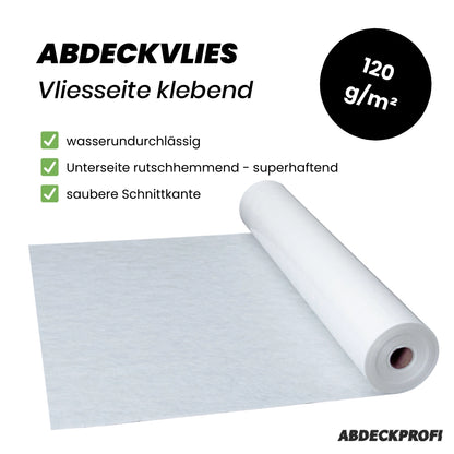 Abdeckvlies selbstklebend  – 120 g/m² Palettenabnahme