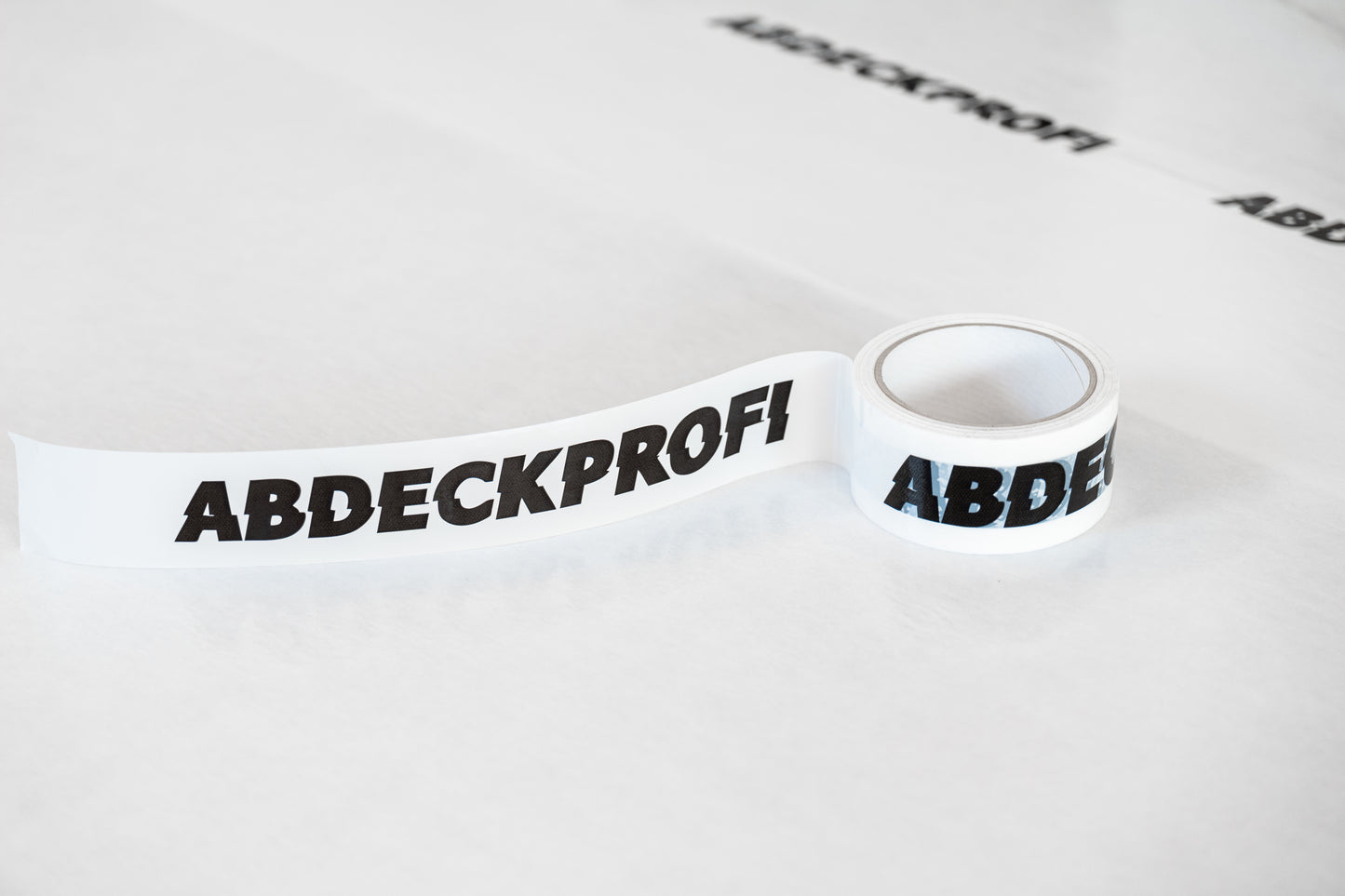 ABDECKPROFI PVC Klebeband  50mm x 66m Weiss mit Natur Kleber