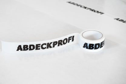 ABDECKPROFI PVC Klebeband  50mm x 66m Weiss mit Natur Kleber